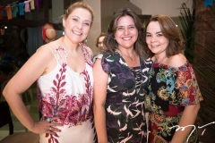 Andréa Delfino, Diana Feitosa e Lina Mendonça