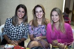 Juliana Cavalcante, Gisele Campos e Ágata Macedo