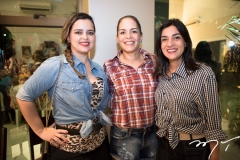 Lúcia Ranie, Raquel Serejo e Gisele Brazil