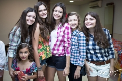 Nina Ferreira, Beatriz Menezes, Isabela Siqueira, Bruna Menezes, Marina e Mariana Pessoa