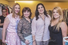 Ana Claudia Canamary, Christine Leite, Isabelle Leitão e Letícia Studart