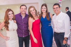 Cláudia Quental, Guilherme Fujita, Carla Hita, Lúcia Fialho e José Coelho
