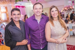 Lairton Queiroz, Guilherme Fujita e Margarida Medeiros