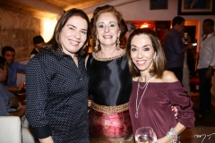 Denise Bezerra, Carlota Pinheiro e Márcia Távora