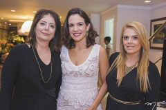 Cláudia Gradvohl, Ana Virgínia Martins e Letícia Studart