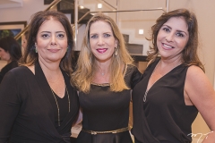 Cláudia Gradvohl, Marjorie Marshall e Cristiane Faria