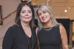 Cláudia Gradvohl e Monique Barreira