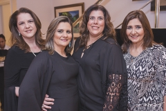 Isabel Ary, Nájla Corrêa, Nara Amaral e Simone Jereissati