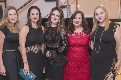 Marjorie Marshall, Adriana Miranda, Eveline Fujita, Martinha Assunção e Sandra Fujita