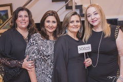Nara Amaral, Simone Jereissati, Nájla Corrêa e Sandra Fujita