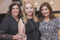 Nara Amaral, Sandra Fujita e Simone Jereissati