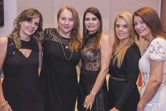 Patrícia Freitas, Luiziane Cavalcante, Lorena Pouchain, Letícia Studart e Suzane Farias