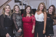 Suyane Dias Branco, Michelle Aragão, Martinha Assunção, Alexandra Pinto e Adriana Bezerra