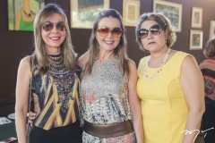 Venusia Ribeiro, Valéria Andrade e Andrea Aguiar