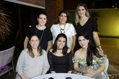 Ana Paula Aragão, Patrícia Feitosa, Priscila Leal, Miriam Bastos, Rebeca Leal e Priscila Fontenele