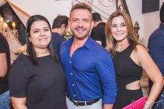 Camila Câmara, Fred Carioca e Luciana Senna