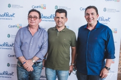 Manoel Linhares, Erick Vasconcelos e Rodrigo Pereira