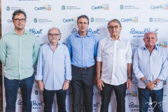 Murilo Pascoal, Ednilton Soarez, Camilo Santana, Arialdo Pinho e Edson Sa