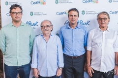 Murilo Pascoal, Ednilton Soarez, Camilo Santana e Arialdo Pinho