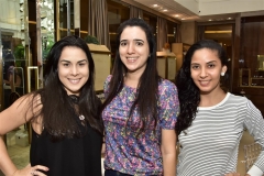 Bruna Baima, Alana Nunes e Rafaelle Celestino