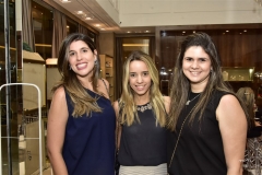 Luana Oliveira, Rafaela Benevides e Jamily Rodrigues