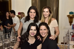 Priscila Leal, Isabel Brasil, Priscila Fontenele e Carolina Ary