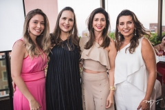 Priscila Tavora, Manoela Crisostomo, Camile Campos e Márcia Travessoni