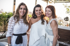 Raquel Machado, Márcia Travessoni e Suzane Farias