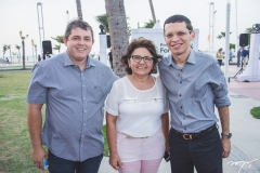 Décio Queiroz, Fátima Canuto e Renato Lima