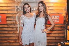 Daiane Donato e Júlia Rebonatto