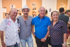 Marcos Campos, Kiko Silva, Wilson Pinto e Lúcia Estrela