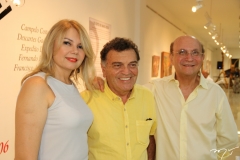 Marcilene Pinheiro, João Jorge Melo e João Soares Neto