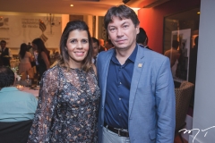Cláudia Diniz e Edgar Gadelha