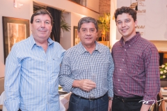 Heitor Studart, Sampaio Filho e André Siqueira