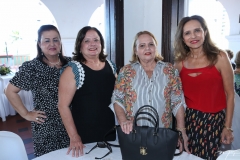 Edilia Maia, Ângela Gurgel, Rita Lima e Madalena Rego