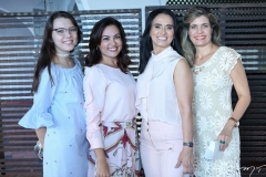 Jaana e Ana Paula Thoen, Neusinha Rocha e Hélida Escóssia