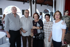 Luiz Marques, Eymard e Bárbara Freire, Maria Esteves e Helena Pontes