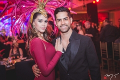 Morgana Carlos e Éric Crispim