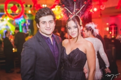 Omar Macedo e Fernanda Levy
