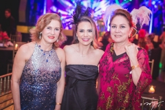 Renata Jereissati, Adriana Queiroz e Paula Frota