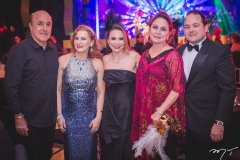 Sílvio Frota, Renata Jereissati, Adriana Queiroz, Paula Frota e Otávio Queiroz