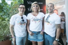 Marcelo Hicho, Adriana Calmon e Ítalo Luz