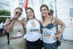 Paula Bergamin, Bianca Gibon e Bete Floris