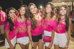 Amanda Rodrigues, Débora Rodrigues, Liana Cavalcante, Kalile Maia e Jéssica Aragão