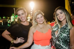 Germana Pontes, Paula Baquit e Alzira Bezerra