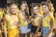 Rayssa Soares, Camila Van-Der Linden, Monique Cortez e Mônica Pinto