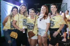 Camila Melo, Aléxia Fontes, Jacqueline Chacon, Cibele Thomaz e Surama Geleilate