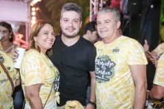 Liana, Renato e Célio Tomaz