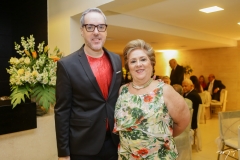 Alysson Aragão e Maria Vanda Machado