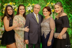Ana Carolina, Lia, Eymard, Bárbara e Ana Paula Freire
